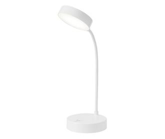 Lampa LED Flexibila de Birou MRG M1631, Reincarcabila, Touch , Alba