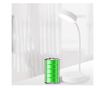 Lampa LED Flexibila de Birou MRG M1631, Reincarcabila, Touch , Alba