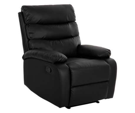 Масажно кресло Ясуму еко кожа HM9784.11 черен цвят
