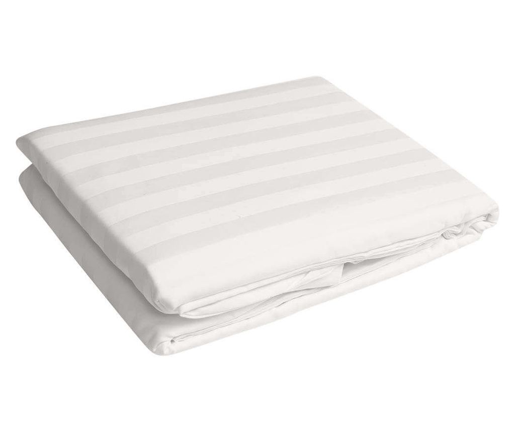 Еластичен чаршаф от дамаска, 130 g/кв.м, кремав, 180/200 см Sofi 180/200/20 см - 4