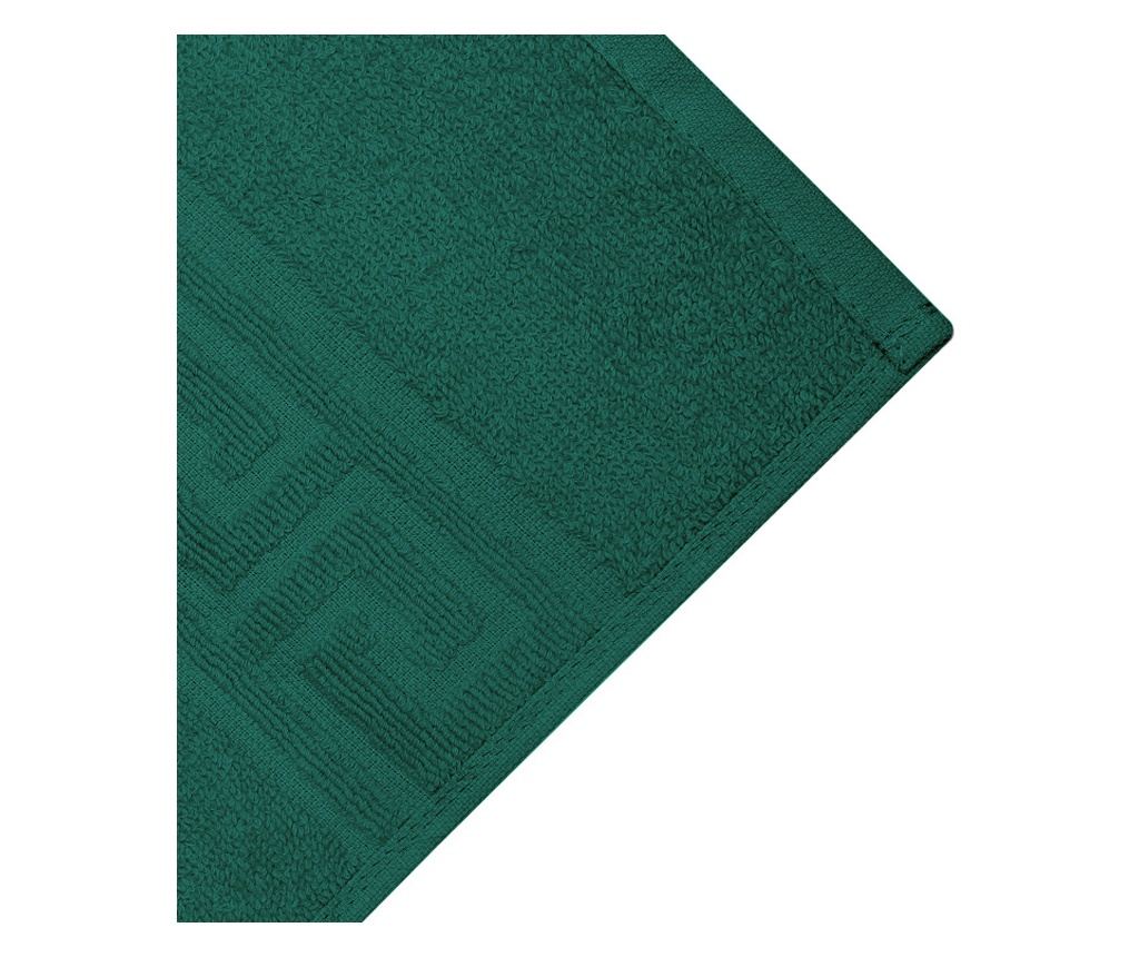 Хавлиена кърпа 550 gsm, 100% памук, двойна нишка, мека, зелена, 70/140 см Sofi 70x140 см - 7