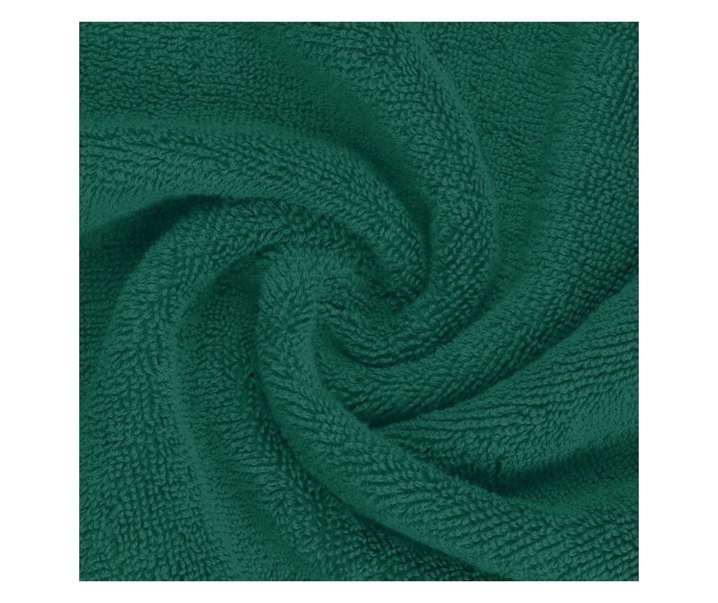 Хавлиена кърпа 550 gsm, 100% памук, двойна нишка, мека, зелена, 70/140 см Sofi 70x140 см - 8