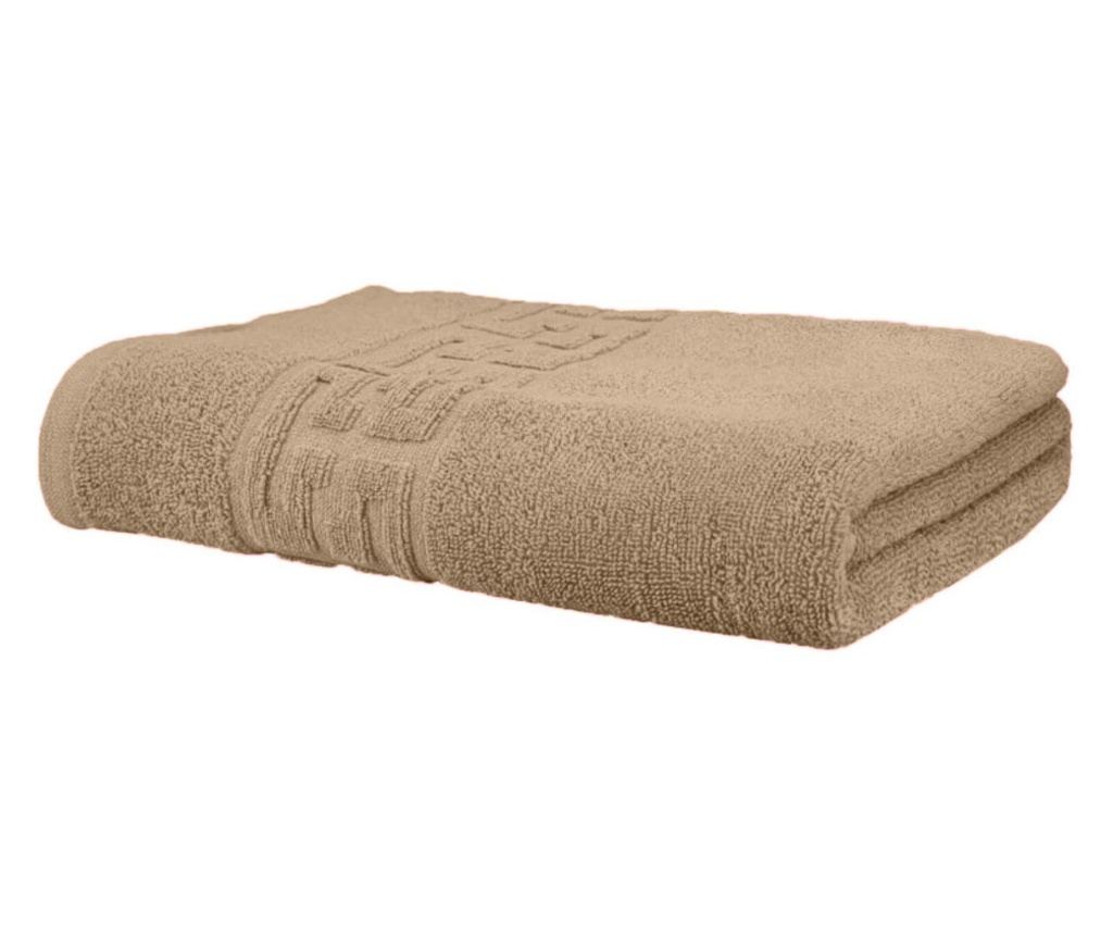 Prosop de fata 550 g/mp din bumbac 100%, dublu fir, Soft, Bej, 50/90 cm Sofi 50x90 cm - 5