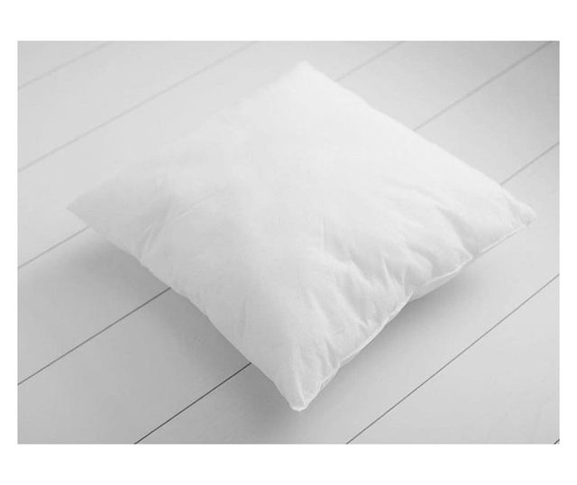 Perna antialergica cu umplutura din puf siliconizat si fata din bumbac 100%, 40x40 cm Sofi 40x40cm