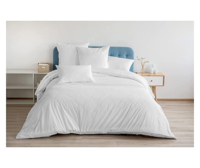 Sofi 100% mercerizált pamut lepedő, sűrűsége 120 g/m2, fehér, 240/260 cm 240x260 cm