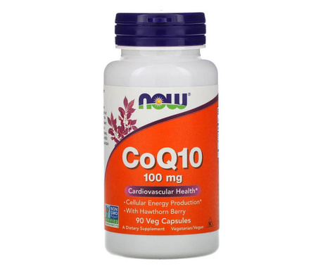 CoQ10 с глог Бери (Paducel), 100mg, Now Foods, 90 капсула