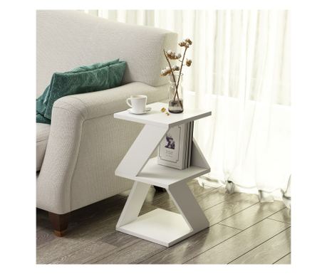 Bočni stol, Albeni - White