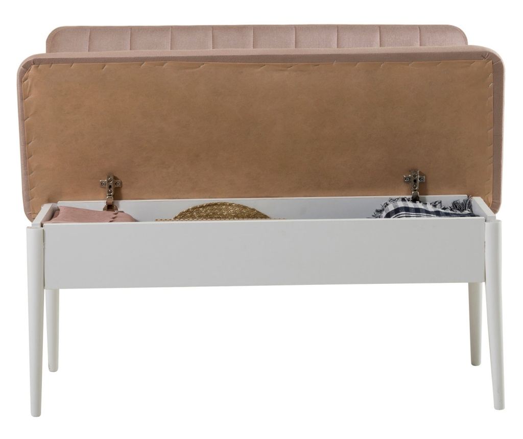 Klupa, Bijela boja Kamen, Vina Bank - White, Stone - 4