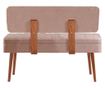 Klupa, Vina 0900 - 1 - Walnut, Stone