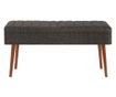 Klupa, Vina 1053 - 2 - Anthracite, Walnut
