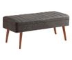 Klupa, Vina 1053 - 2 - Anthracite, Walnut