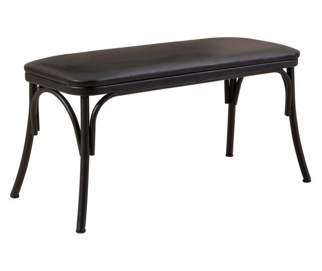 Klupa, Crno, Oliver Bench - Black