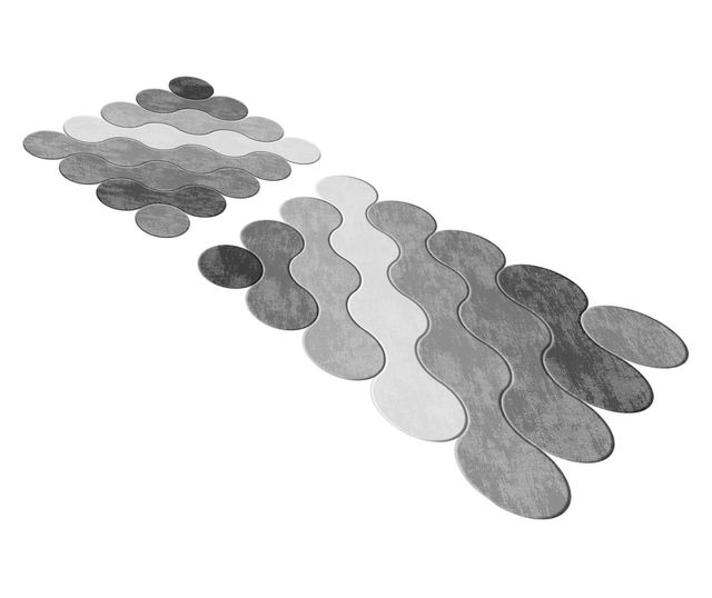 Kupaonski tepisi u setu (2 komada), 21011715Gr