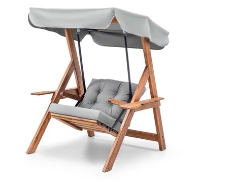 Scaun Balansoar de Grădină, Gri, Galata Swing S1 - Gri
