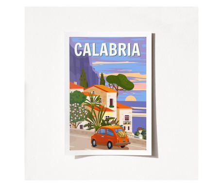 Plakat A3, Kalabrija - 2021 