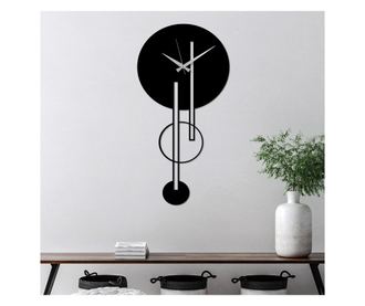 Ceas decorativ de perete din metal