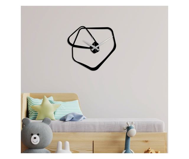 Ceas decorativ de perete din metal