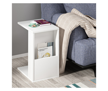 Stolić za kavu SERÇE SIDE TABLE WHİTE