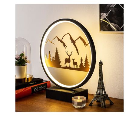 Namizna svetilka, črna Baker