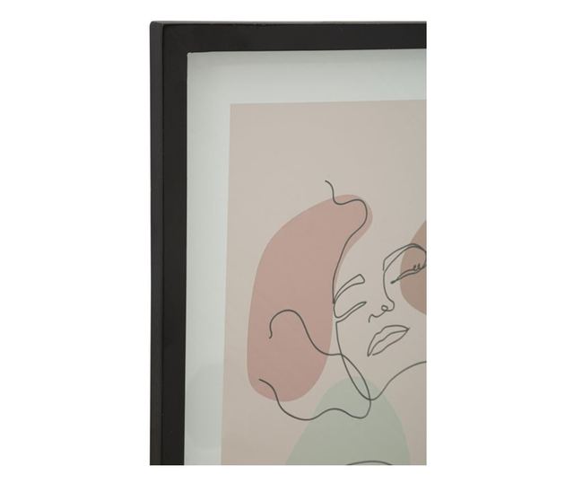 Poster with frame, face -a- cm 35x2x47