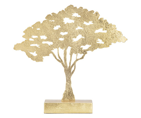 Skulptura list stablo tlocrt cm 43,5x8x41,5