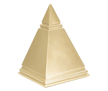 piramida zlatna sa željezom cm 15x15x21