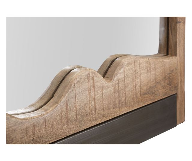 Oglindă de perete Yellowstone cm 120x4x72 (lemn de acacia nilotica)