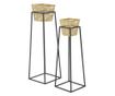 SET 2 VASE PĂTRATE OLDER CM Ø 23X70-20X60 thumbnail 2