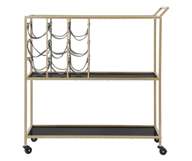 Troler negru cu șnur cm 79x39,5x82