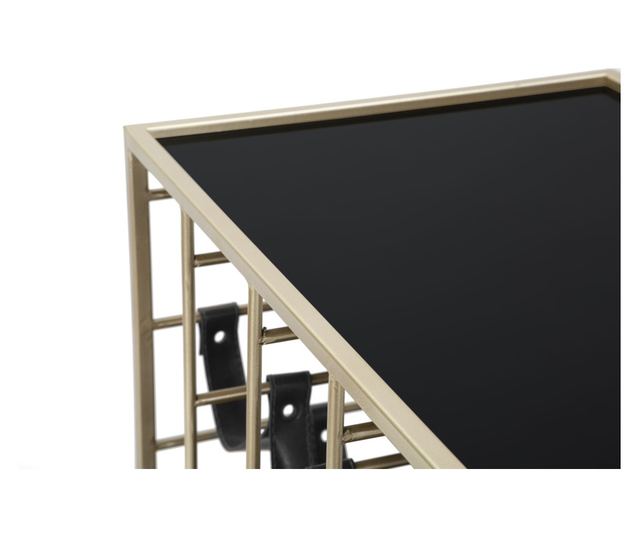 Troler negru cu șnur cm 79x39,5x82