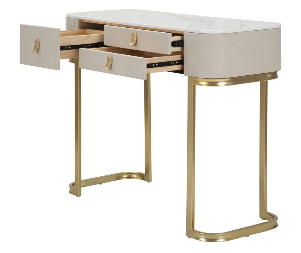 Konzolový stolek Beauty Beige 100 cm - 3