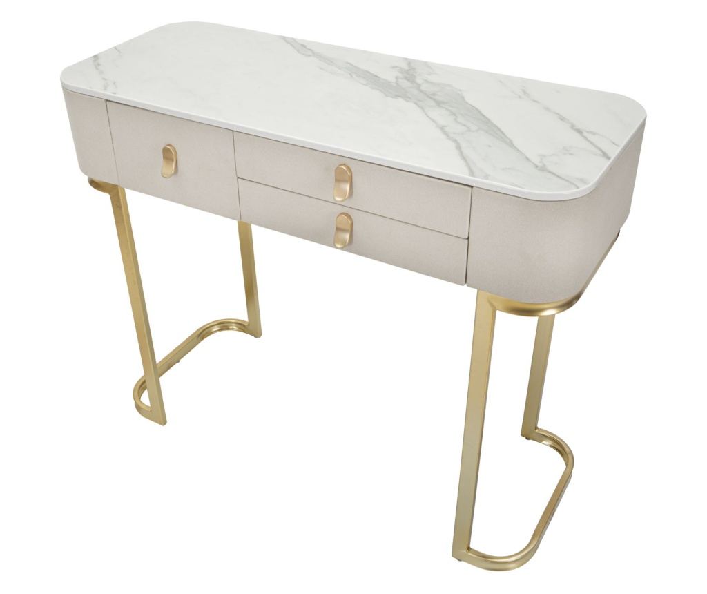 Konzolový stolek Beauty Beige 100 cm - 5