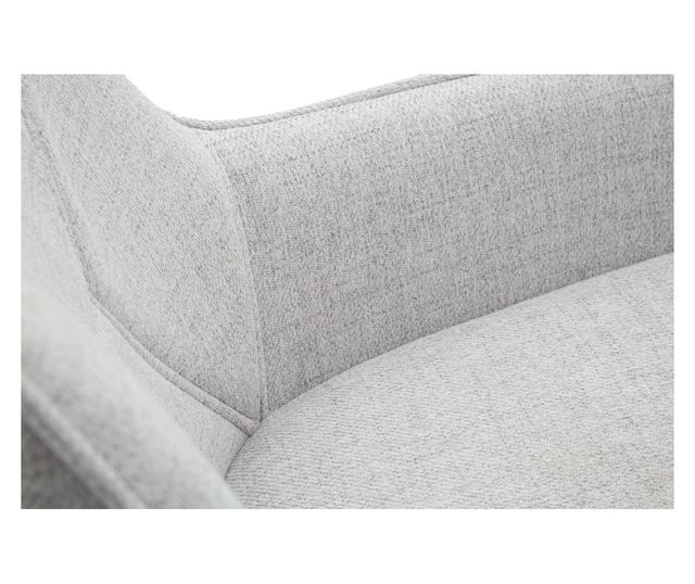 Scaun de bar gri set 2 bucăți cm 55x55x109