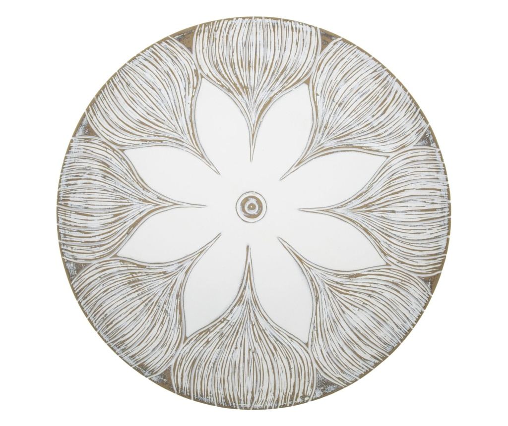 DEKORATIVNA PLADANJ POLYRESIN ATENE CM Ø 35,5X4,4 - 2