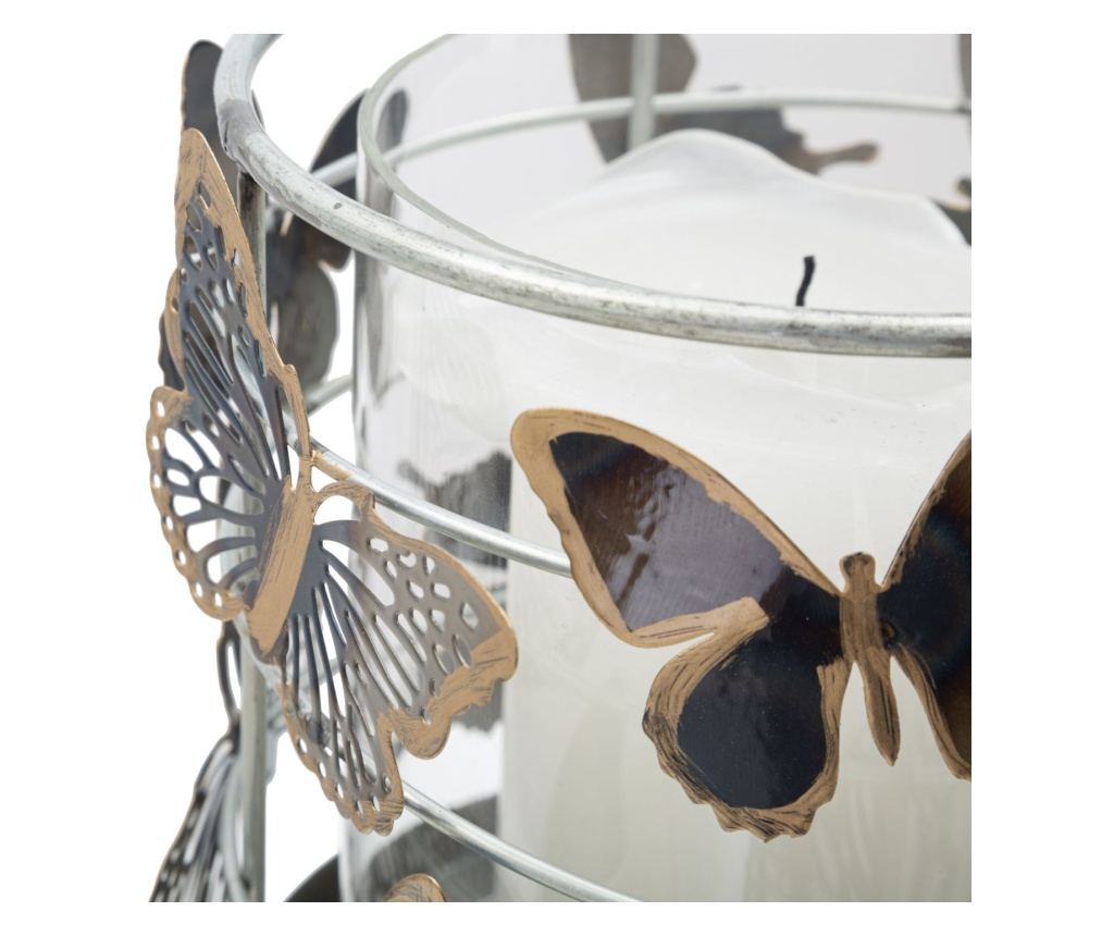 Suport pentru lumânare Farfalle cm 15x23,3 - 12