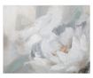 TABLOU DE PERETE ARTIZANAL FLOARE CREM CM 80X3,7X100