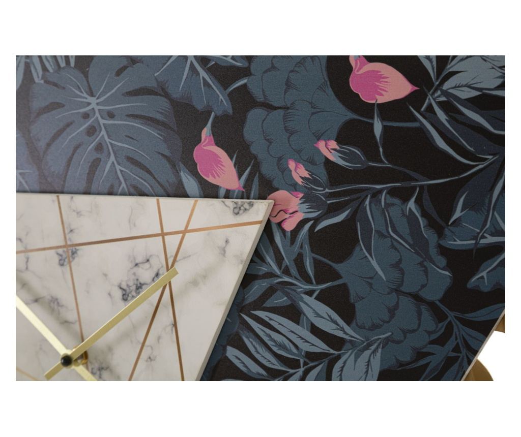 Ceas de perete triunghi cm 75x4,5x59 - 4