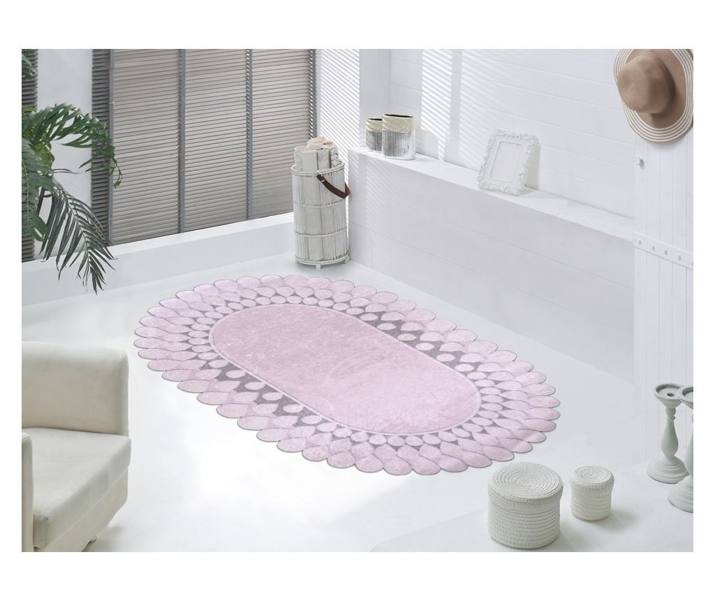 Covor in forma de covor FGR-S116-oval-yesil-120x180cm - 2