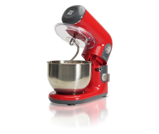 STOJEČI MEŠALNIK in KNEADER ter ŠKOBALNIK, STAINESS STEEL, 3 DODATKI, 5L, 1000W, BAT-SS-14510