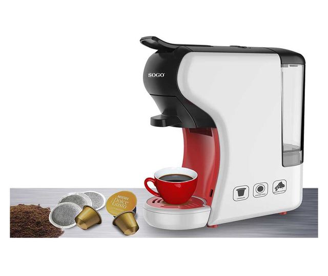 APARAT DE CAFEA 3 IN 1 CU CAPSULE EXPRES -1450W