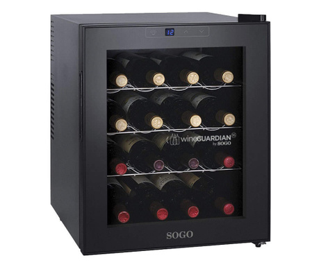 Охладител за вино NEV-SS-150, 16 бутилки