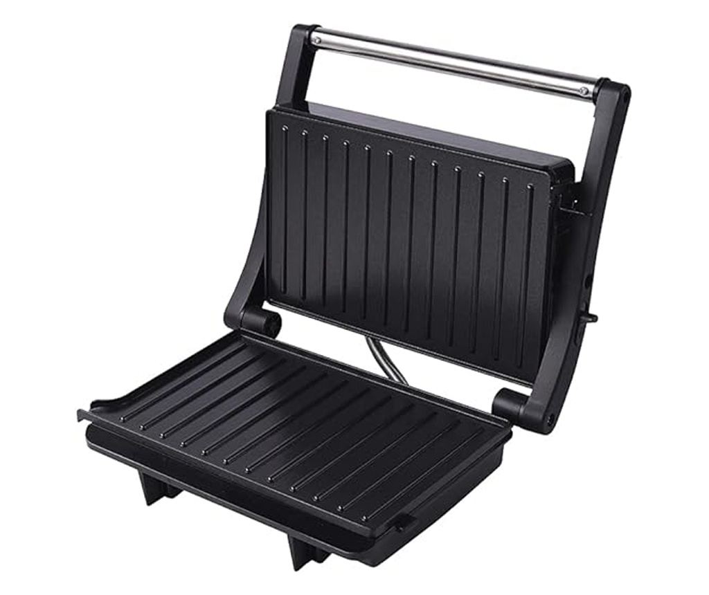 Presa pentru SANDWICH si GRILL, 2 felii, placi de gratar, 180º-1000W - 3