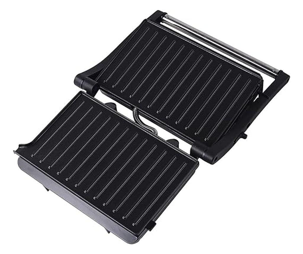 Presa pentru SANDWICH si GRILL, 2 felii, placi de gratar, 180º-1000W - 4