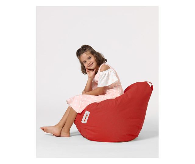 Garden Bean Bag, Premium Kids - Rosu