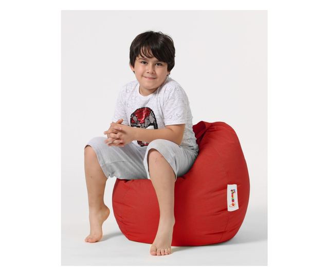 Garden Bean Bag, Premium Kids - Rosu