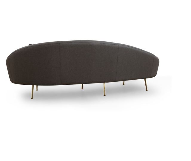 Диван с 3 места, Eses - тъмно сив