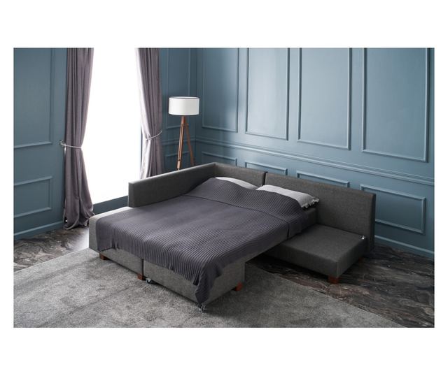 Ъглов диван-легло