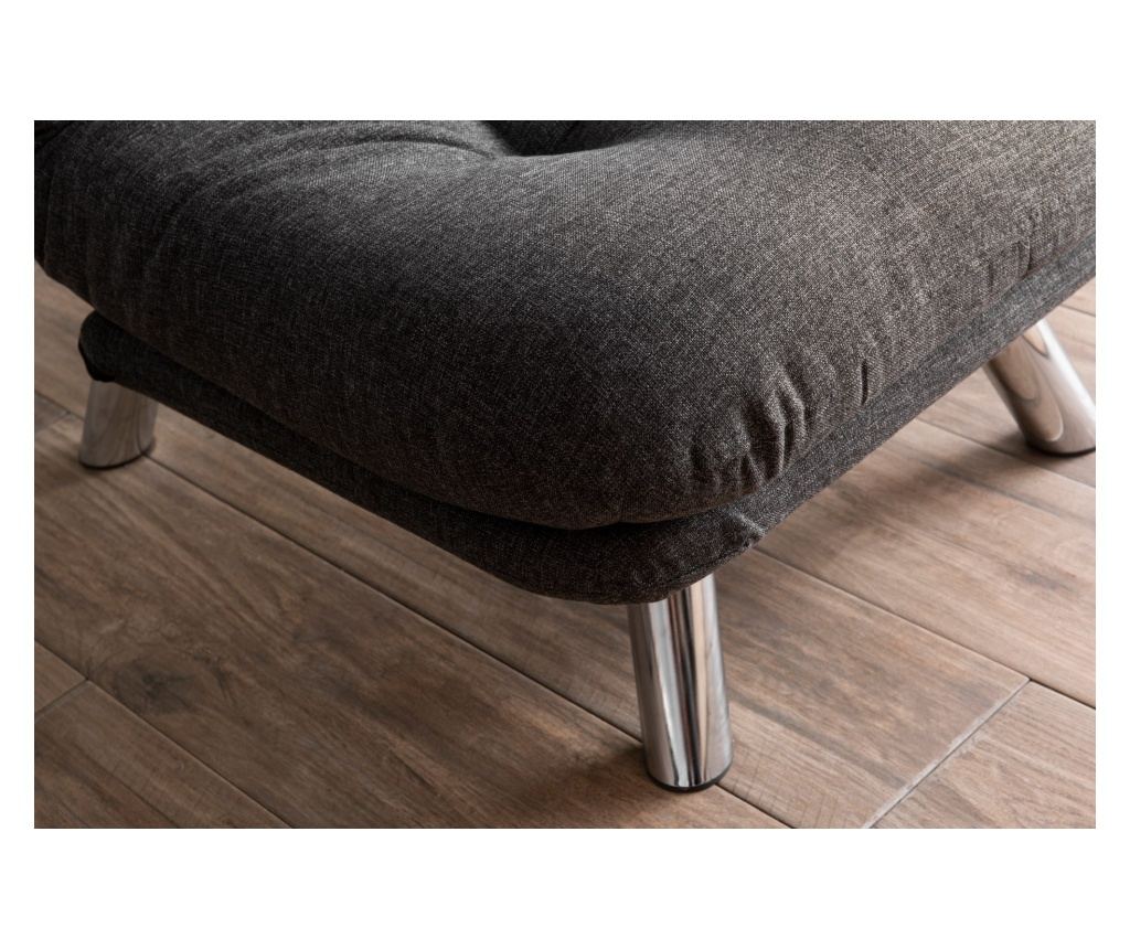Naslonjač, Misa Small Solo - Dark Grey - 4
