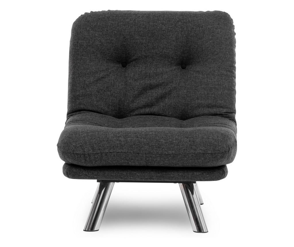 Naslonjač, Misa Small Solo - Dark Grey - 8