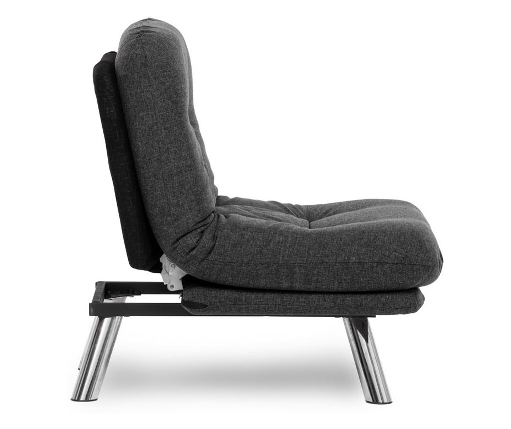 Naslonjač, Misa Small Solo - Dark Grey - 9